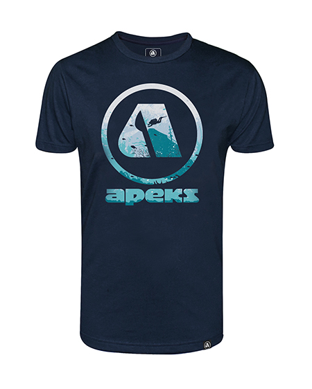 Tričko s logem APEKS Navy