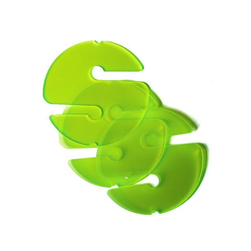 3 COOKIES (NON-DIRECTIONAL MARKER) – TRANSPARENT GREEN